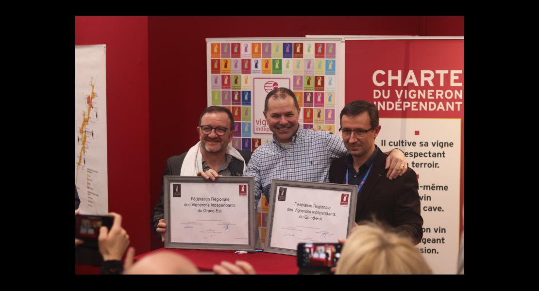 Lancement Fédé vignerons indépendants Grand est