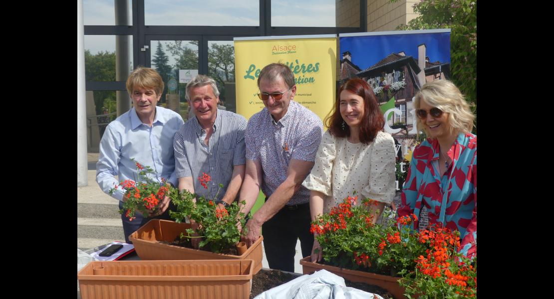 Lancement Campagne fleurissement 2023